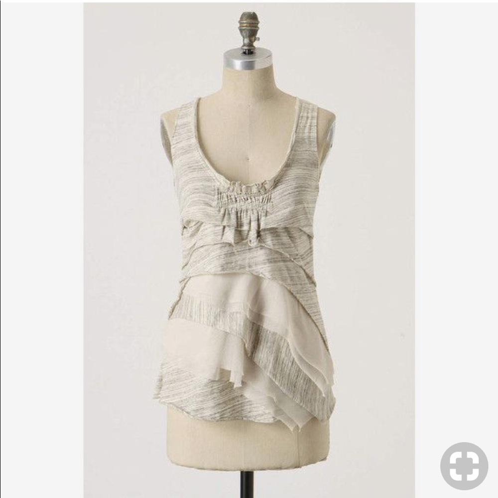 Anthro tank top ‘Comet’s Trail Tank’